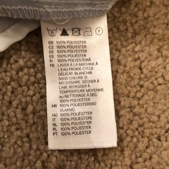 Cherry Blossom Watercolor Crop Button Back Blouse - Picture 4 of 4